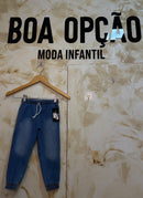 Calça Jogger Infantil Jeans Tamanho 2 6 e 8 Anos